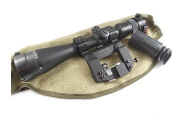 Image of Kalinka Optics KOM 2-10x52 Illuminated 1000m Reticle Rifle Scope, 65mm Universal AK and SVD Mount, Black, GSKOM21052LP65