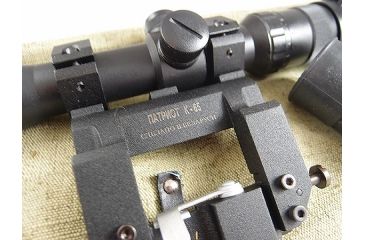 Image of Kalinka Optics KOM 2-10x52 Illuminated 1000m Reticle Rifle Scope, 65mm Universal AK and SVD Mount, Black, GSKOM21052LP65