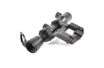 Image of Kalinka Optics KOM 4x32 Illuminated Modern 1000m Reticle Rifle Scope w/ Focus, 65mm Universal AK and SVD Mount, Black, GSKOM432MLC65