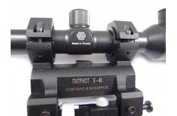 Image of Kalinka Optics KOM 6x42 Illuminated Modern 1000m Reticle Rifle Scope w/ Focus, 40mm Universal Mount, Black, GSKOM642MLC40