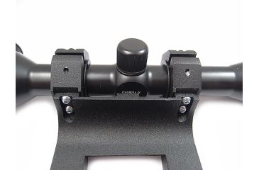 Image of Kalinka Optics KOM 6x42 Illuminated Modern 1000m Reticle Rifle Scope w/ Focus, 40mm Universal Mount, Black, GSKOM642MLC40