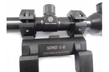 Image of Kalinka Optics KOM 6x42 Illuminated Modern 1000m Reticle Rifle Scope w/ Focus, 65mm Universal AK and SVD Mount, Black, GSKOM642MLC65