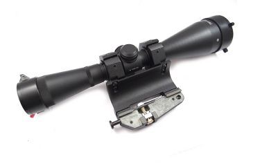 Image of Kalinka Optics KOM 8x48 Illuminated 1000m Dragunov Reticle Rifle Scope, 40mm Universal Mount, Black, GSKOM848MLC40