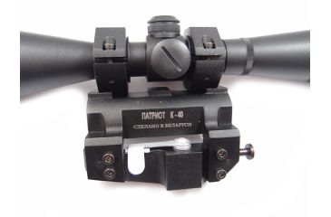 Image of Kalinka Optics KOM 8x48 Illuminated 1000m Dragunov Reticle Rifle Scope, 40mm Universal Mount, Black, GSKOM848MLC40
