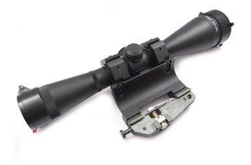 Image of Kalinka Optics KOM 8x48 Illuminated 1000m Dragunov Reticle Rifle Scope, 47mm Universal SVD Mount, Black, GSKOM848MLC47