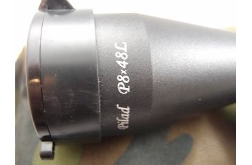 Image of Kalinka Optics KOM 8x48 Illuminated 1000m Dragunov Reticle Rifle Scope, 47mm Universal SVD Mount, Black, GSKOM848MLC47