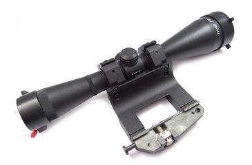 Image of Kalinka Optics KOM 8x48 Illuminated 1000m Dragunov Reticle Rifle Scope, 65mm Universal AK and SVD Mount, Black, GSKOM848MLC65