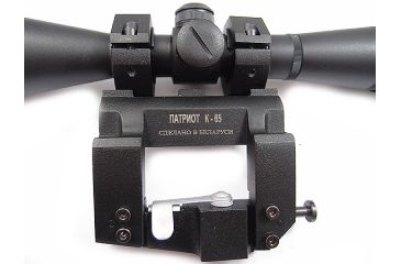 Image of Kalinka Optics KOM 8x48 Illuminated 1000m Dragunov Reticle Rifle Scope, 65mm Universal AK and SVD Mount, Black, GSKOM848MLC65