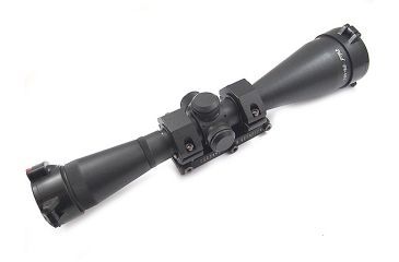 Image of Kalinka Optics KOM 8x48 Illuminated 1000m Dragunov Reticle Rifle Scope, Picatinny Monoblock Mount, Black, GSKOM848LPW