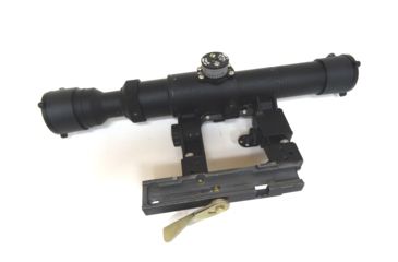 Image of Kalinka Optics POSP 2-6x24 Rifle Scope, 1000m Rangefinder, AK, Black, GSPOSP2624AK1