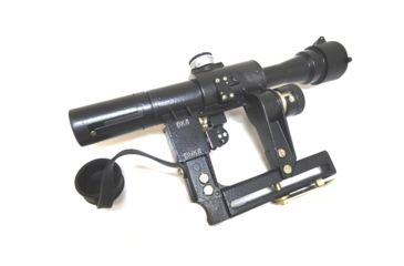 Image of Kalinka Optics POSP 4x24 Rifle Scope, 1000m Rangefinder, AK, Black, GSPOSP424AK1