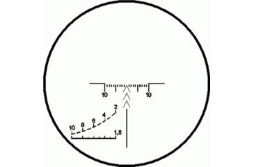 Image of Kalinka Optics POSP 4x24 Rifle Scope, 1000m Rangefinder, AK with Sunshade, Black, GSPOSP424AK1SS