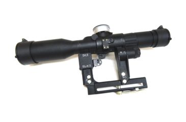 Image of Kalinka Optics POSP 6x42 Rifle Scope, D PRO, Focus, 1000 m Rangefinder, AK, Black, GSPOSP642DPROAK1