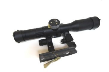 Image of Kalinka Optics POSP 6x42 Rifle Scope, D PRO, Focus, 1000 m Rangefinder, AK, Black, GSPOSP642DPROAK1