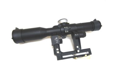 Image of Kalinka Optics POSP 6x42 Rifle Scope, D Vari POSP PRO, Focus, 1000m Rangefinder, AK, Black, GSPOSP642DVPROAK1