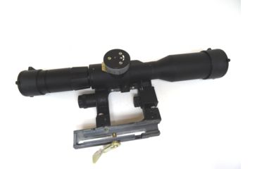 Image of Kalinka Optics POSP 8x42 Rifle Scope, D VariPOSP PRO, Focus, 1000m Rangefinder, AK, Black, GSPOSP842DVPROAK