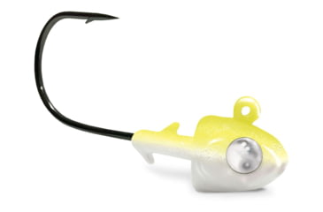 Image of Kalins Fishing Google Eye Swimbait Jig, 2pk, 1/2oz, Chartreuse Shad, GSJ-12CS