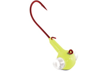 Image of Kalins Fishing Kalin Google Eye Jig, 1/8oz, Chartreuse, GE18-CH