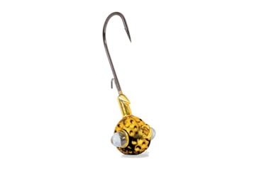 Image of Kalins Fishing Kalin Hammered Google Eye Jig 1/8oz, Gold, GEH18-G
