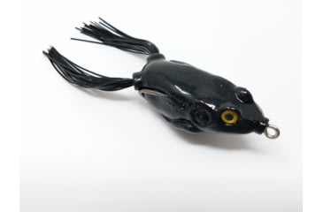 Image of Kalin's Fishing Kalin K Frog Topwater Soft Bait, 10, 2in, Grim Reaper, KF-GR