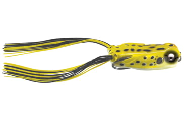 Image of Kalin's Fishing Kalin Poppin' Rattlin' Google Eye Lily Stalker Soft Bait, 8, 2.5in, Yellow Jacket, PGF65-YJ