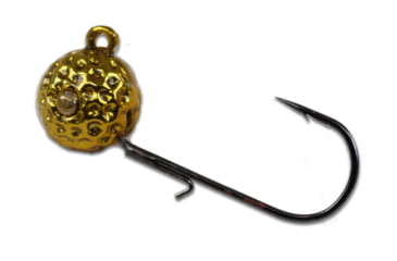 Image of Kalins Fishing Kalin Sling Blade Jig, Hammered Gold, 1/16oz, SB116-HG