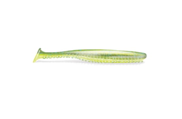 Image of Kalins Fishing Kalin Tickle Tail SwimBait, 4.8in, Electric Blue/Chartreuse Tail, 8 Pack, 48TT8-305