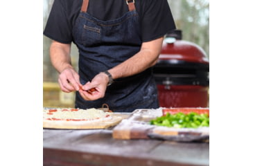 Image of Kamado Joe DoJoe Big Joe Pizza Cooking Surface, Black, Large, BJ-DJ