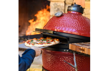 Image of Kamado Joe DoJoe Classic Joe Pizza Cooking Surface, Black, Medium, KJ-DJ