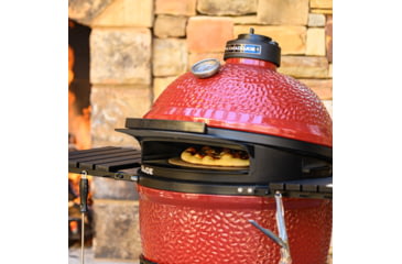 Image of Kamado Joe DoJoe Classic Joe Pizza Cooking Surface, Black, Medium, KJ-DJ