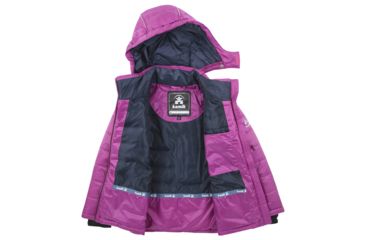 Image of Kamik Leona 2 Mini Ripstop Jacket- Girls, Berry, 7, V66876-BEZ-7YR-G