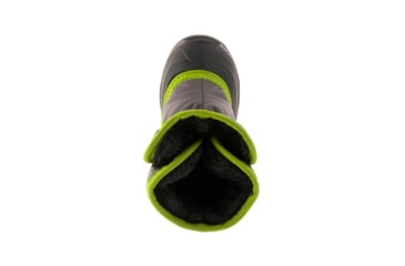Image of Kamik Snowbug 3 Winter Boot, Charcoal Lime, 7, NK9082S-CLM-7