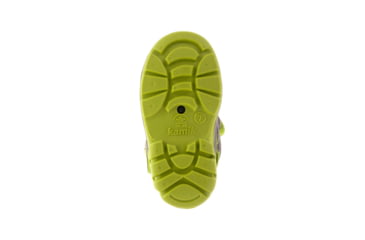Image of Kamik Snowbug 3 Winter Boot, Charcoal Lime, 7, NK9082S-CLM-7