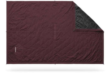 Image of Kammok Field Microfleece Blanket, Sunset Maroon, One Size, FieldBlanketx-SUNMAR