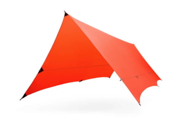 Image of Kammok Kuhli XL Weather Shelter, Ember Orange, kuhli-xl-camping-tarp