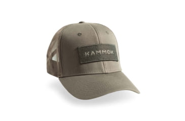 Image of Kammok Logo Patch Hat, Mesh, Olive, logo-patch-hat