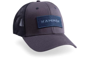 Image of Kammok Logo Patch Mesh Trucker Hat, Indigo, One Size, LogoPatchMesh-Hat-INDIGO