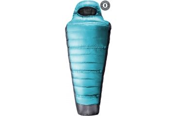 Image of Kammok Thylacine Synthetic Sleeping Bag-Nakuru Blue/Stone Grey-Long