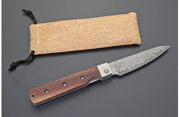 Image of Kanetsune Petty Linerlock Damascus, KCGA004D