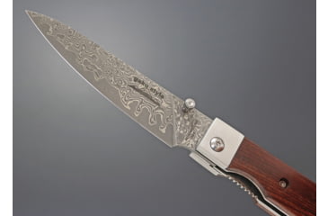 Image of Kanetsune Petty Linerlock Damascus, KCGA004D