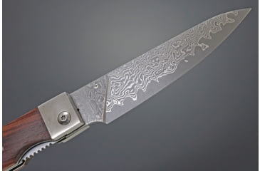 Image of Kanetsune Petty Linerlock Damascus, KCGA004D