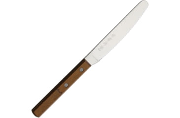 Image of Kanetsune Spread Knife Kitchen Knives, 8.75in Overall, 4.5in Satin Serrated Aus-8 SS Blade, Kebony Maple Handle, KC-343