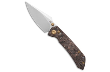 Image of Kansept Kansept Fenrir Crossbar Lock Knife Copper Carbon Fiber 3.5&quot; SW S35VN, Copper, CPM S35VN, adult, BHQ-223429