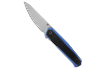 Image of Kansept Kansept Integra Frame Lock Knife Blue/Black G-10 3.6" Stonewash, Black/Blue, 154CM, adult, BHQ-190229