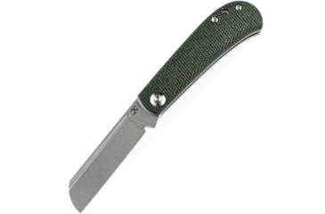 Image of Kansept Knives Bevy Slip Joint Green Micarta