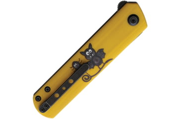 Image of Kansept Knives Foosa Folder Yellow Bat