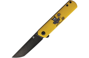 Image of Kansept Knives Foosa Folder Yellow Bat