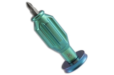 Image of Kansept Knives Kansept Drive-R-Saurus 10 Bit Multitool Green Titanium, Green, adult, BHQ-230052