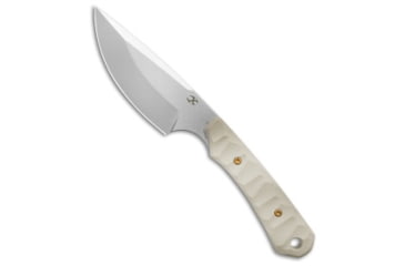 Image of Kansept Knives Flank Fixed Blade Knife, 3.62in, D2, Drop Point Blade, G-10, Tan Handle, Tan/Gray, 7.25 inch, BHQ-223424
