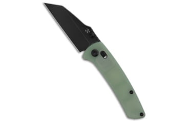 Image of Kansept Knives Kansept Knives Main Street Crossbar Lock Knife Jade G-10 3.4" Black SW, Jade, 154CM, adult, BHQ-194651